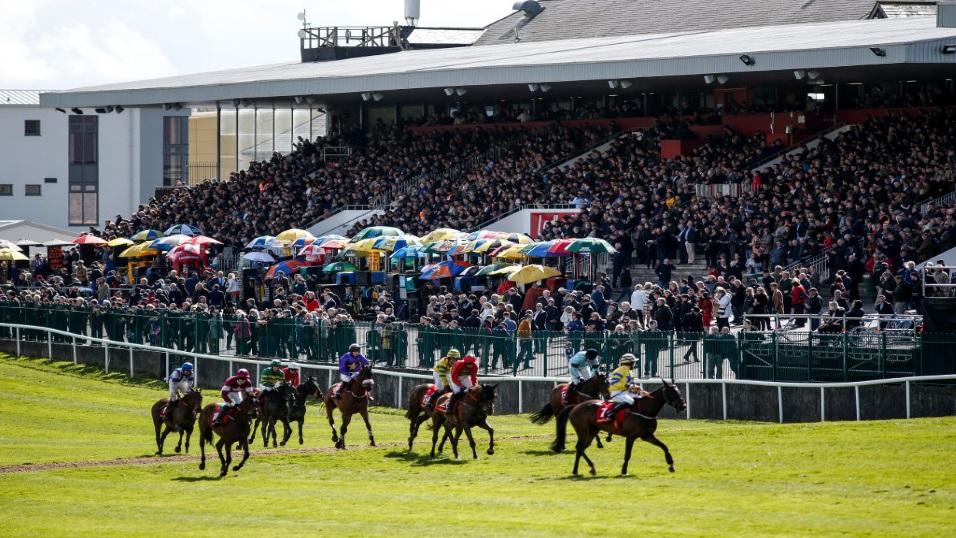 Naas racecourse in Ireland